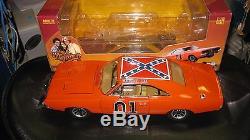 Silver Screen 118 1969 Dodge Charger General Lee Dukes Of Hazzard Tv Car L1