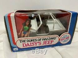 Stunning 1981 Mego Dukes Of Hazzard Daisy Duke Jeep With Figure Unused