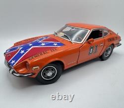 Sun Star 1972 Datsun 240Z 118 Diecast Car Dukes Of Hazzard Custom General Lee