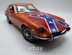 Sun Star 1972 Datsun 240Z 118 Diecast Car Dukes Of Hazzard Custom General Lee