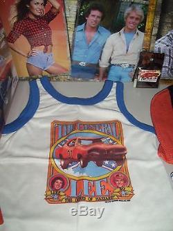 THE DUKES OF HAZZARD 11-PIECE TOY AND AUTOGRAPH COLLECTION