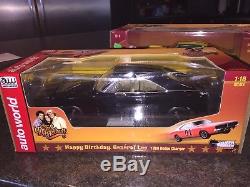 THE DUKES OF HAZZARD 1969 DODGE CHARGER GENERAL LEE 118 auto world happy bir