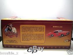 THE DUKES OF HAZZARD 1969 DODGE CHARGER GENERAL LEE JOHNNY LIGHTNING 118 WHITE