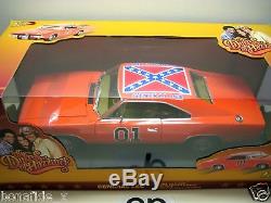 THE DUKES OF HAZZARD GENERAL LEE 1969 DODGE CHARGER 118 JOHNNY LIGHTNING