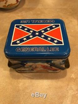 THE DUKES of HAZZARD GENERAL LEE Tin/Metal Basket