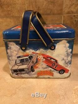 THE DUKES of HAZZARD GENERAL LEE Tin/Metal Basket