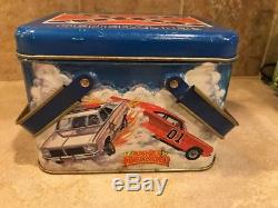 THE DUKES of HAZZARD GENERAL LEE Tin/Metal Basket