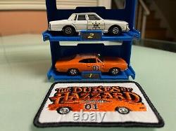 THE FIVE-BAD BOYZ! ERTL DUKES OF HAZZARD WithPATCH/HW DIXI CHALLENGER LOT no stand