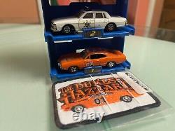 THE FIVE-BAD BOYZ! ERTL DUKES OF HAZZARD WithPATCH/HW DIXI CHALLENGER LOT no stand