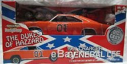 The DUKES OF HAZZARD 1969 Charger GENERAL LEE Die Cast Body Shop