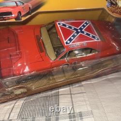 The Dukes Of Hazard General Lee 1969 Dodge Charger 118 Die-cast Auto World NEW