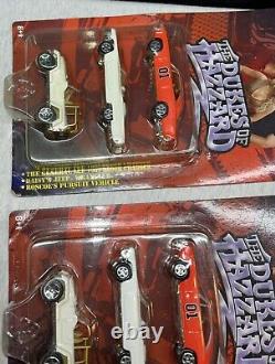 The Dukes Of Hazard Toy Lot- Error/missprint Toy Packaging. New See Description