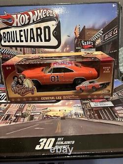 The Dukes Of Hazzard 2 Cars General Lee & Rosco Patrol Car 118 Johnny Lightning