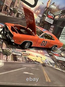 The Dukes Of Hazzard 2 Cars General Lee & Rosco Patrol Car 118 Johnny Lightning