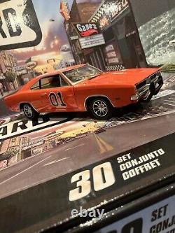 The Dukes Of Hazzard 2 Cars General Lee & Rosco Patrol Car 118 Johnny Lightning