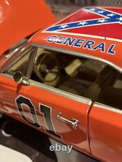 The Dukes Of Hazzard 2 Cars General Lee & Rosco Patrol Car 118 Johnny Lightning