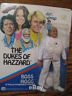 The Dukes Of Hazzard 8 Pose Able Figures Daisey, Bo Luke And Boss Hogg