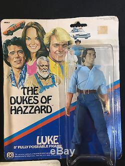The Dukes Of Hazzard 8 Poseable Action Figures (3) Bo, Luke & Boss Hogg