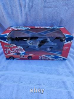 The Dukes Of Hazzard Chase General Lee 1969 Black Charger 118 Scale Ertl Rare