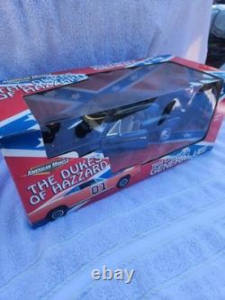 The Dukes Of Hazzard Chase General Lee 1969 Black Charger 118 Scale Ertl Rare