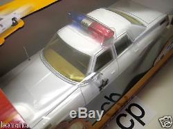 The Dukes Of Hazzard Dodge Rosco Patrol Johnny White Lightning White Tires 118