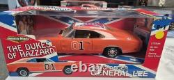 The Dukes Of Hazzard General Lee 1/18 Charger American Muscle RACE DAY VERSION
