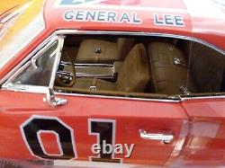The Dukes Of Hazzard General Lee'69 Charger- Autoworld Silverscreen -RARE 1/18