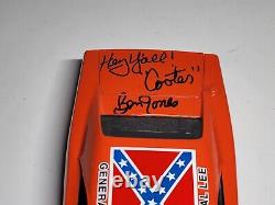 The Dukes Of Hazzard General Lee Ertl Diecast Signed by George Barris and Cooter