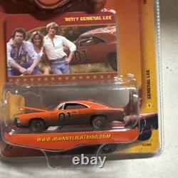 The Dukes Of Hazzard- Johnny Lightning Dirty General Lee 1969 Dodge Charger#5