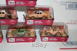 The Dukes Of Hazzard Rare Dirty HO Scale Auto World Slot Cars Complete Set Of 6