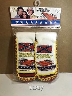 The Dukes Of Hazzard Toastee Sox Socks Size 7 1981 Warner Bros New In Package