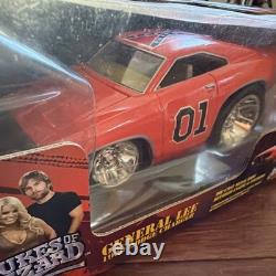 The Dukes of Hazard General Lee 1969 Dodge Charger Diecast Metal Body Car