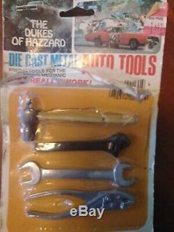 The Dukes of Hazzard 1981 Die Cast Metal Auto Tools Set