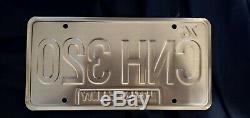 The Dukes of Hazzard Cast Signed Autographed General Lee NEW PROP License Plate