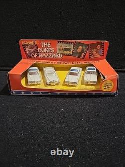 The Dukes of Hazzard Ertl Gift Set 1570, 4 Car Set Original Box And Cars Sealed