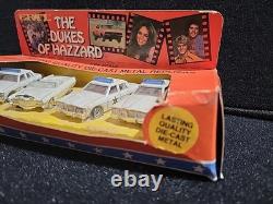 The Dukes of Hazzard Ertl Gift Set 1570, 4 Car Set Original Box And Cars Sealed