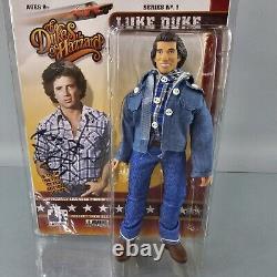 The Dukes of Hazzard Luke Duke 8 Figure Series 1 AUTOGRAPHED Tom Wopat 2014