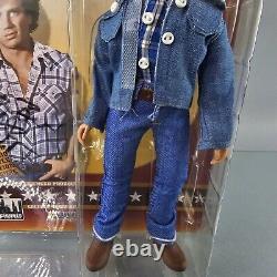 The Dukes of Hazzard Luke Duke 8 Figure Series 1 AUTOGRAPHED Tom Wopat 2014