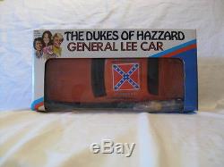 The Dukes of Hazzard Mego General Lee Car with Luke & Bo Duke Original Package