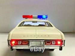The Dukes of Hazzard Plymouth Fury SHERIFF WORKING Police LIGHTS 1/18 Diecast