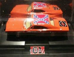 The General Lee from The Canadian Dukes Museum a Johnny Lighting WithMirrored Case