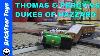 Thomas The Tank Engine And Percy Trains Vs Dukes Of Hazzard Slot Cars Train Crash