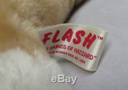 Ultra Rare Vintage 1982 DUKES OF HAZZARD 13 FLASH Animal Fair Plush Dog MIB