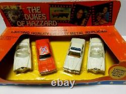 Unopened 4 Car SET 1981 ERTL 1969 Dodge Charger General Lee Dukes Of Hazard Car