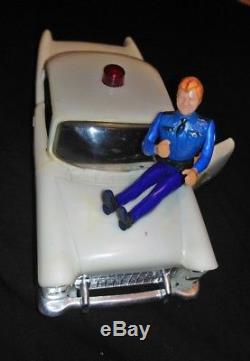 VINTAGE 1976 Dukes of Hazzard MEGO Police Patrol Car + Rosco P Coltrane Figure