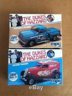VINTAGE 1980 Dukes of Hazzard General Lee COOTERS CRUISER DUKES DIGGER Model Kit