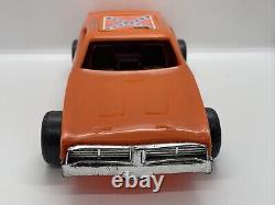 VINTAGE 1980s MEGO DUKES OF HAZZARD GENERAL LEE #01 ORANGE PLASTIC MODEL CAR