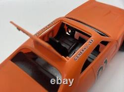 VINTAGE 1980s MEGO DUKES OF HAZZARD GENERAL LEE #01 ORANGE PLASTIC MODEL CAR