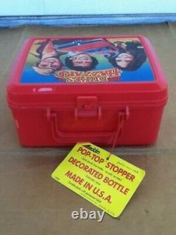 VINTAGE 1981 Aladdin Dukes of Hazzard General Lee Plastic Lunchbox & Thermos