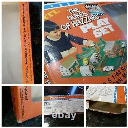 VINTAGE 1981 Ertl The Dukes of Hazzard Playset 164 Original Box INCOMPLETE